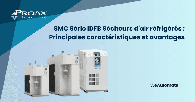 SMC Série IDFB Sécheurs d'air réfrigérés : Principales caractéristiques et avantages