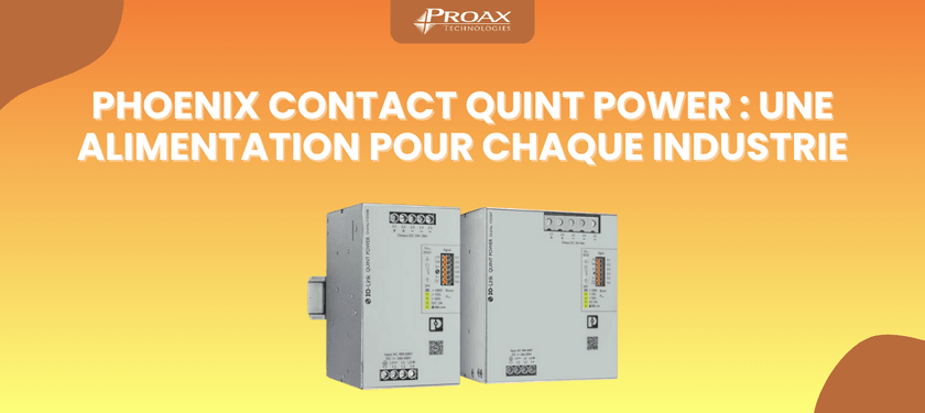 Phoenix Contact QUINT POWER : Une alimentation pour chaque industrie