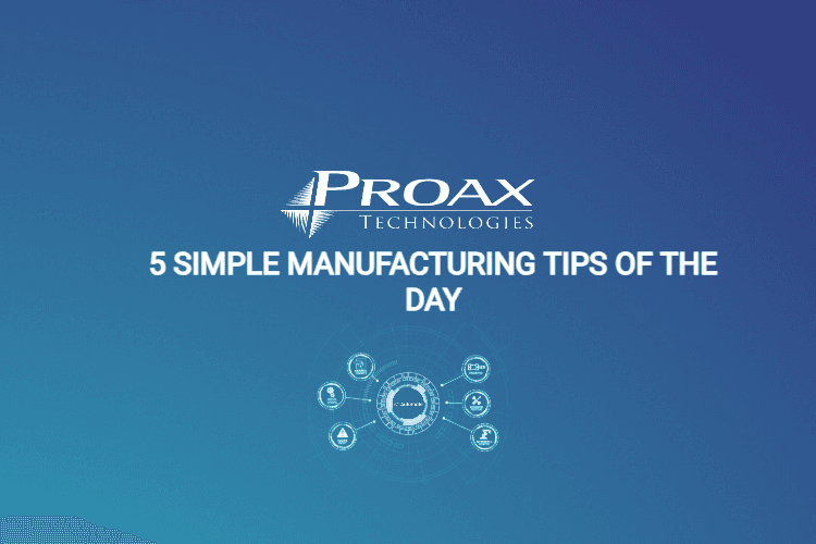 5 Simple Manufacturing Safety Tips of The Day