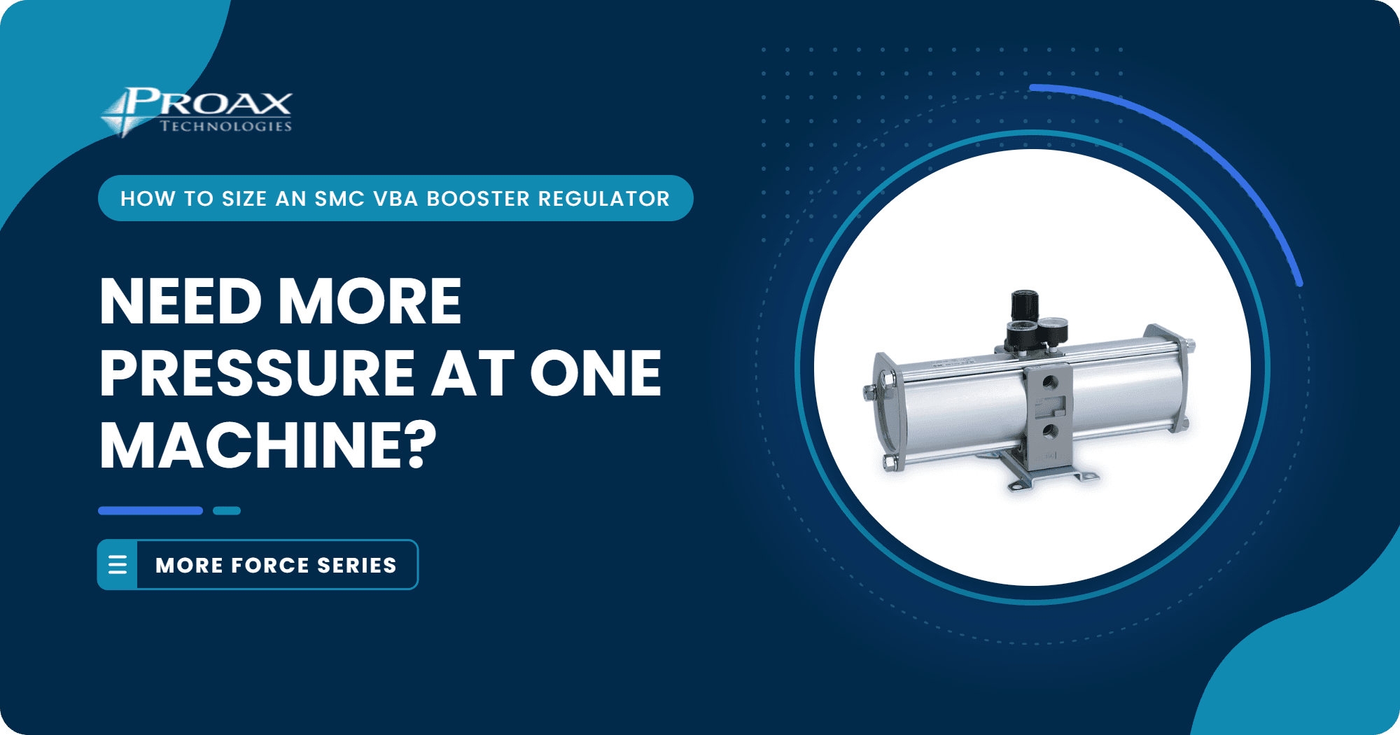 SMC VBA booster regulator