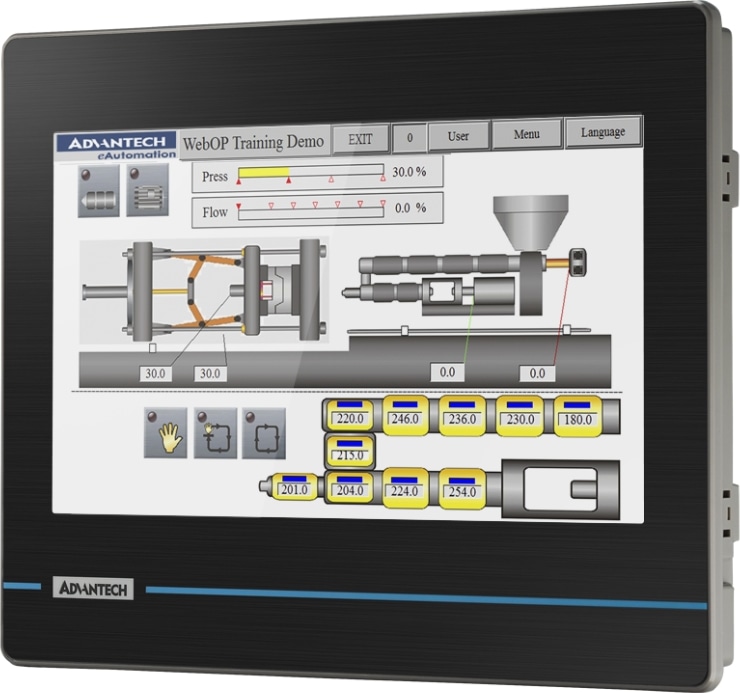 Advantech WOP-210K-NAE