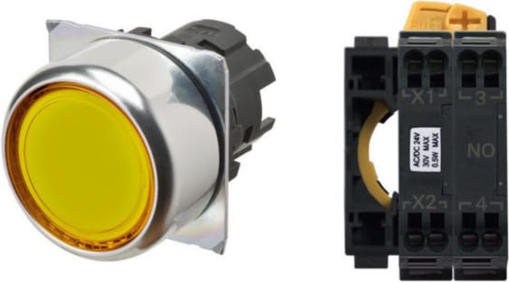 Omron A22NL-RNM-TYA-P100-YC