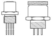 Omron Réceptacle de câble