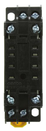 OMRON PYF08A-E Relaissockel – 2 Stück, Gebraucht Aber Funktionsfähig