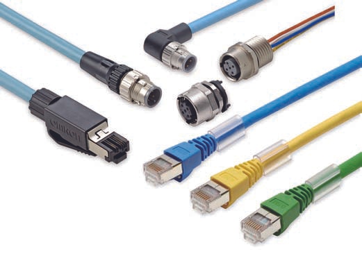 Omron XS6 EtherCat and Ethernet Industrial Cables