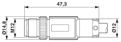 Phoenix Contact SAC-5P-MS/ 1,0-923/FS SCO