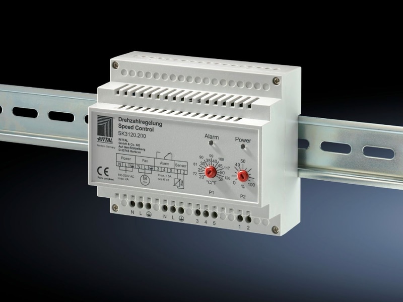 Speed Control For filter fans and air/air heat exchangers