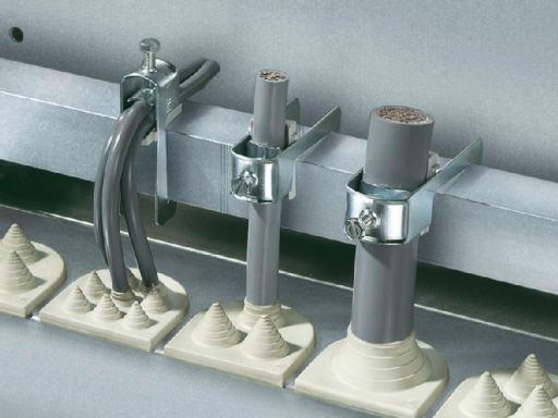 Rittal Cable clamps for cable clamp rails