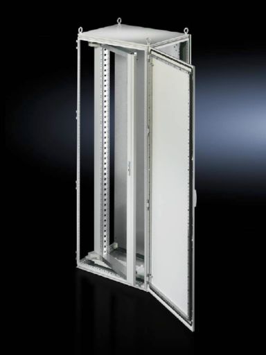 Pivoting frame, large, with trim panel for TS, SE, 800 mm wide enclosures