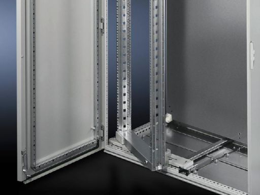 Rittal Pivoting Frame, large, without trim panel for TS, SE, 600 mm and 1200 mm wide enclosures