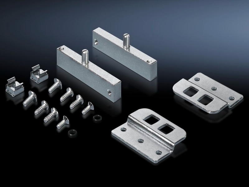 Hinge attachment for partial mounting plate TS, SE