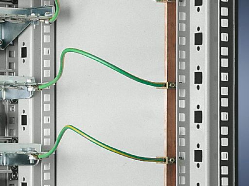 Rittal Ground rail, vertical for VX, VX IT