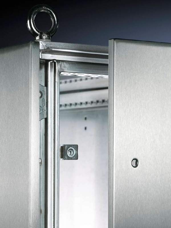 Rittal Side panels, screw-fastened, stainless steel for TS