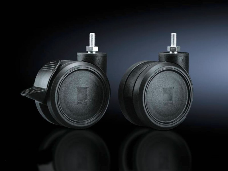 Twin castors