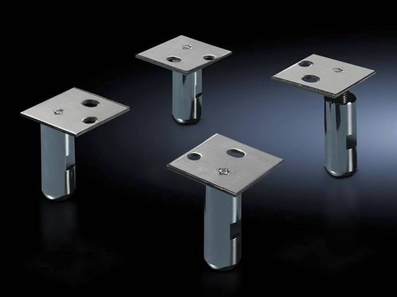 Rittal Leveling Feet for VX, TS, SE & PC in stainless steel