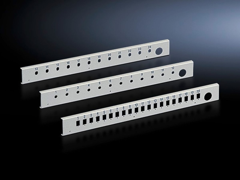 Patch panel for fiber-optic splicing box, lockable