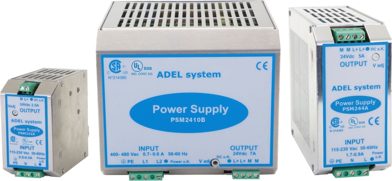 Sprecher Schuh ADEL Power Supplies