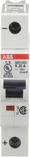 ABB S201UDC-K20