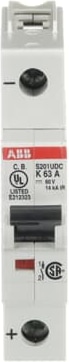 ABB S201UDC-K63