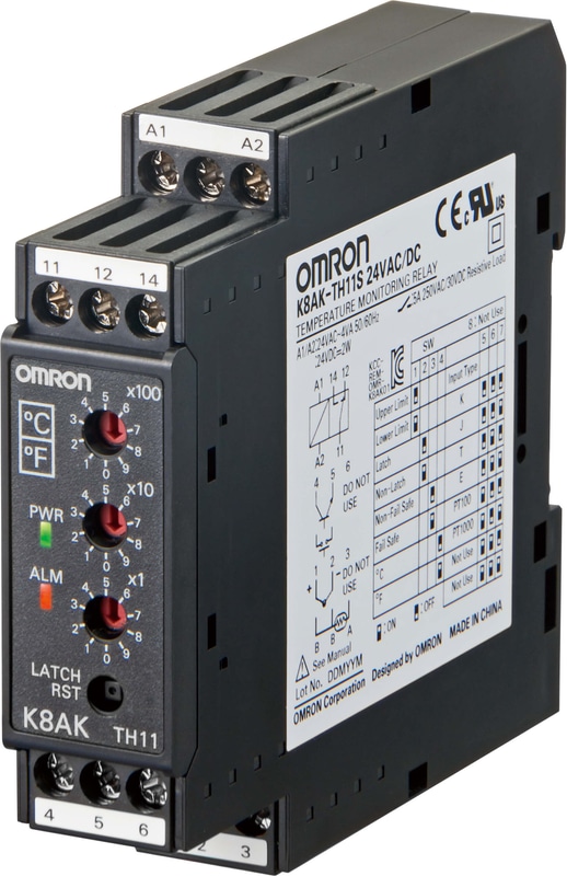 Omron K8AK-TH12S 100-240VAC