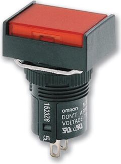 Omron A16 - 16 mm Pushbutton Switch