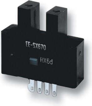 EE-SX47/67 Global Standard Slot-type Photomicrosensor