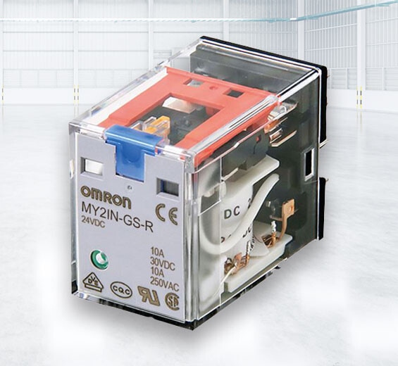 Omron MY-GS-R Industrial Plug-in Power Relay