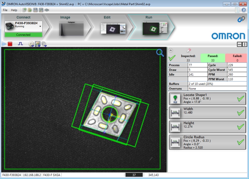 AutoVISION Machine Vision Software