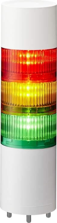 Patlite LR7-302WJBW-RYG