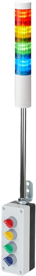 Patlite VSST-LR4-402LJNW-RYGB