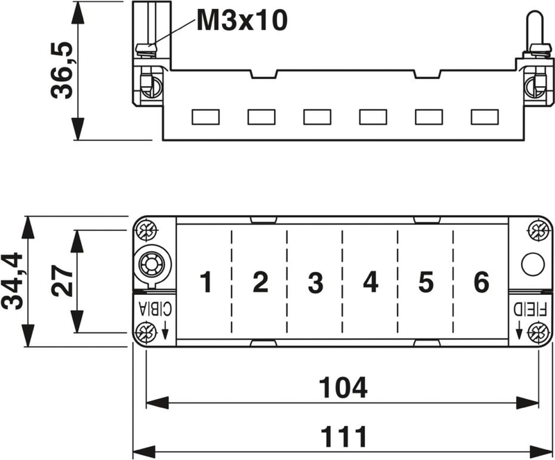 Phoenix Contact HC-M-MHR-T6-N