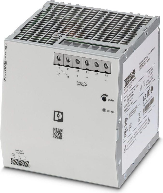 Phoenix Contact UNO2-PS/1AC/24DC/960W