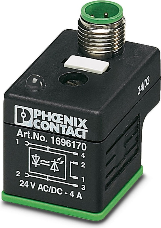 Phoenix Contact SAC-4P-M12MS/A-1L-S D