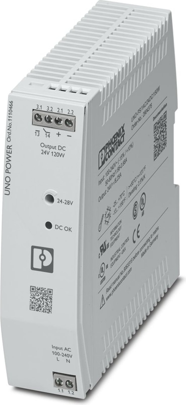 Phoenix Contact UNO2-PS/1AC/24DC/120W