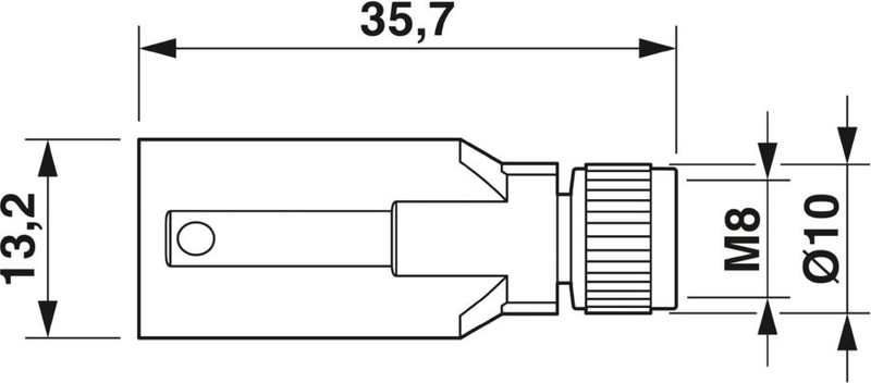 Phoenix Contact SAC-2P-10XM8FY/PUR FI-NL