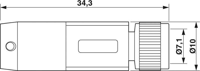 Phoenix Contact SAC-8P-30,0-PUR/M 8FS