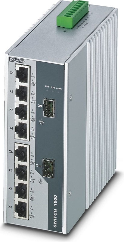 Phoenix Contact FL SWITCH 1000T-8POE-GT-2SFP