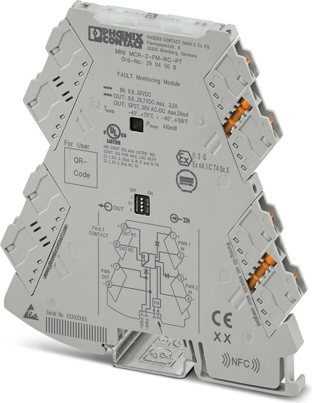 Phoenix Contact MINI MCR-2-FM-RC-PT