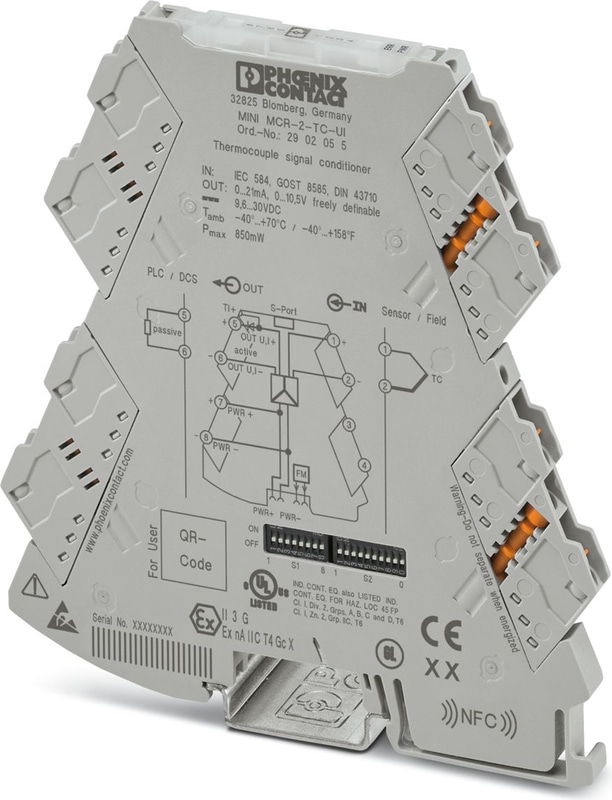 Phoenix Contact MINI MCR-2-TC-UI