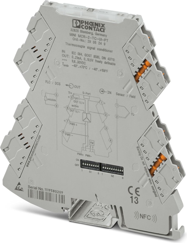 Phoenix Contact MINI MCR-2-TC-UI-PT