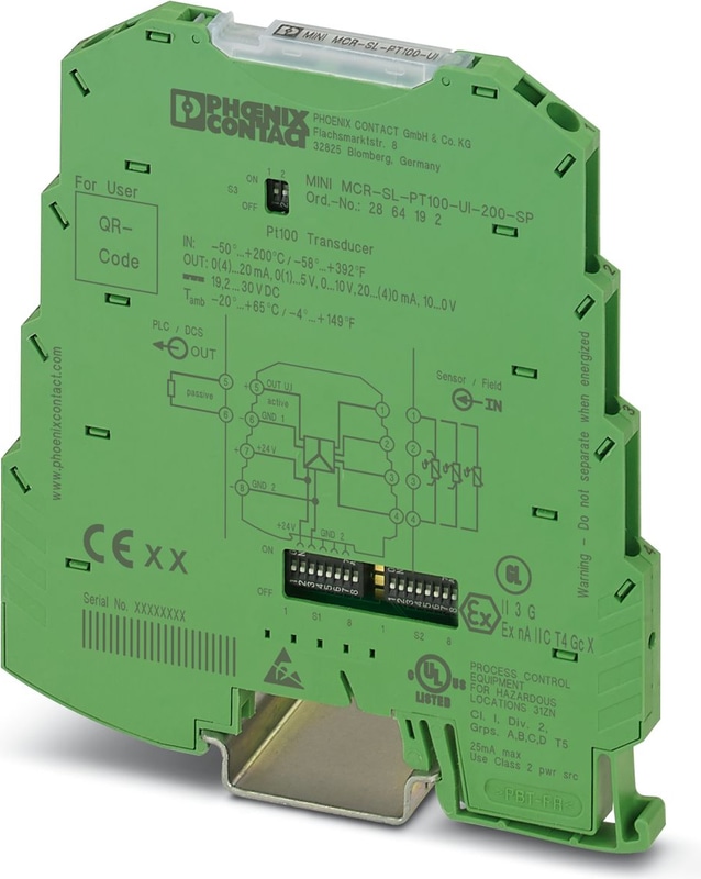 Phoenix Contact MINI MCR-SL-PT100-UI-200-SP