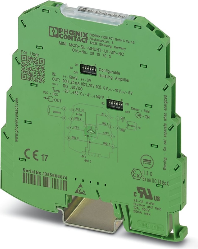 Phoenix Contact MINI MCR-SL-SHUNT-UI-SP-NC