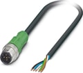 SAC-5P-M12MS/2,0-PVC B-L