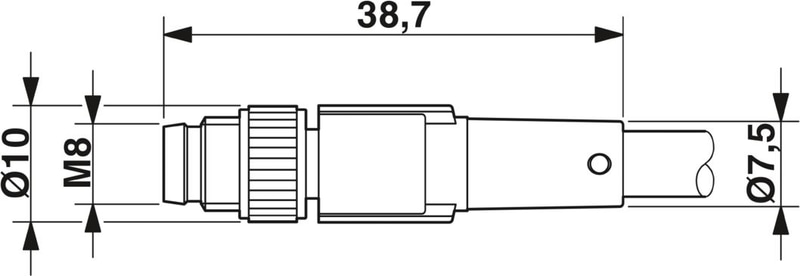 Phoenix Contact SAC-5P-M 8MSB/ 0,15-115/M 8FRB