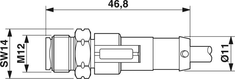 Phoenix Contact SAC-5P-M12MS/10,0-115 VA