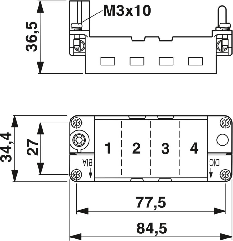 Phoenix Contact HC-M-MHR-T4-N