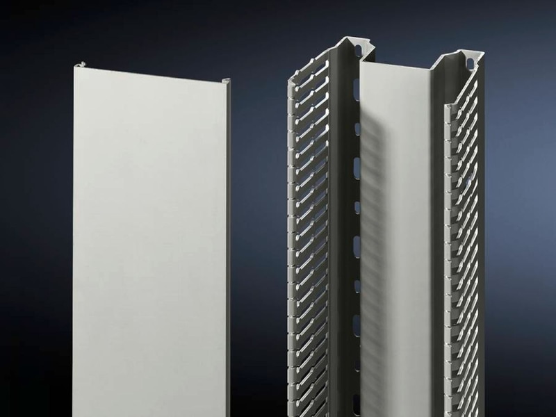 Cable duct for vertical TS section