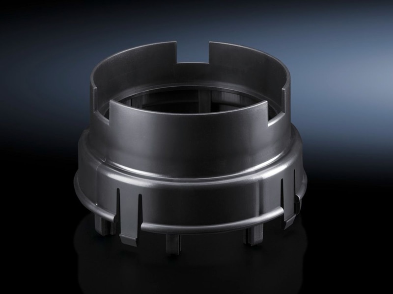 Adaptateur de conduit d'air pour système de conduit d'air et système de conduit d'air peu profond