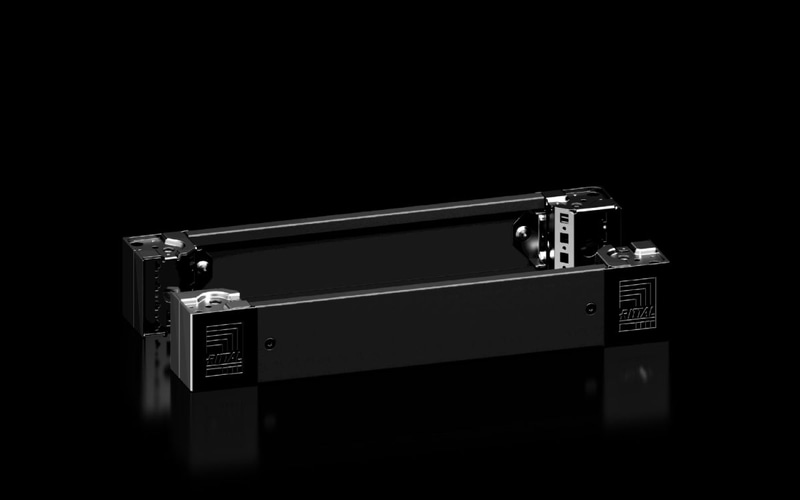 Base/plinth corner pieces with base/plinth trim panels, front and rear, 100 mm for AX, AX IT