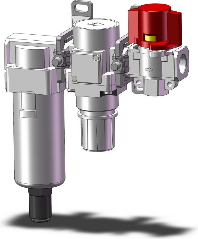 SMC AC30B-03D-V-B